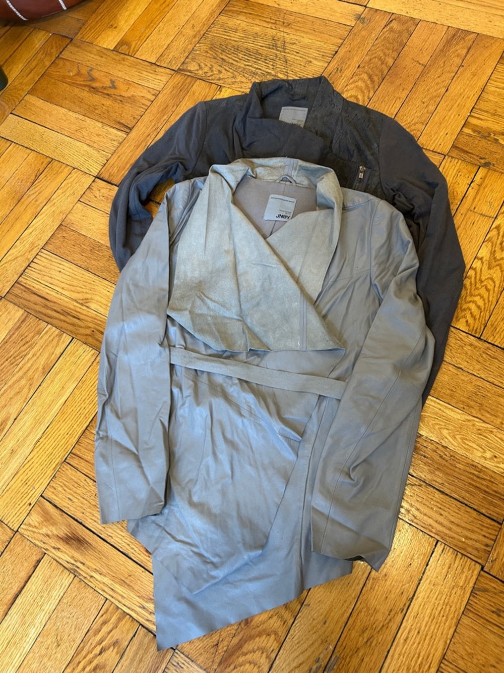 JNBY Suede & Leather Jacket